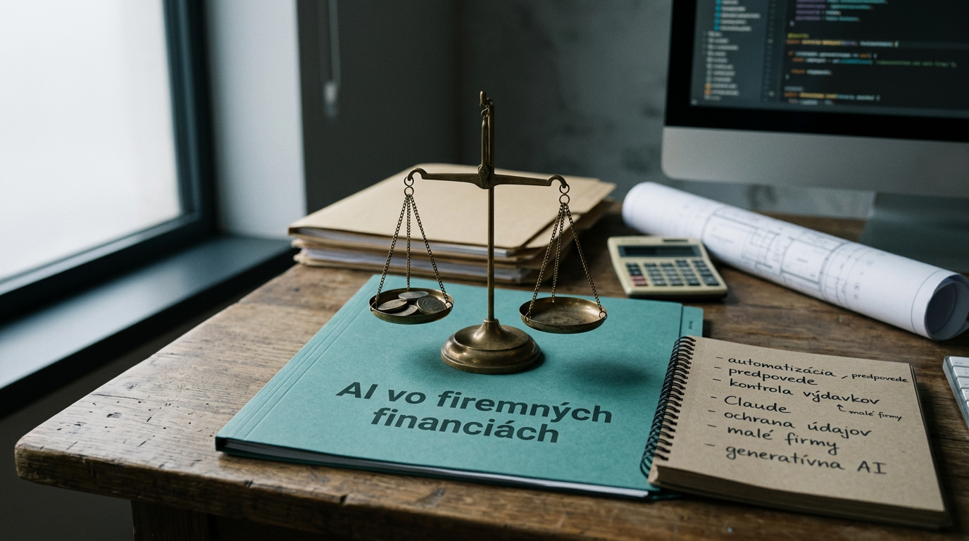 AI vo firemných financiách: kde pomáha a kde končí
