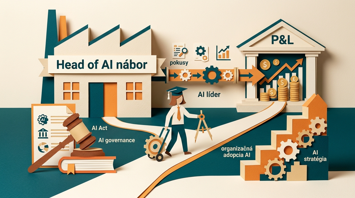Head of AI: firmy prechádzajú od pokusov k P&L
