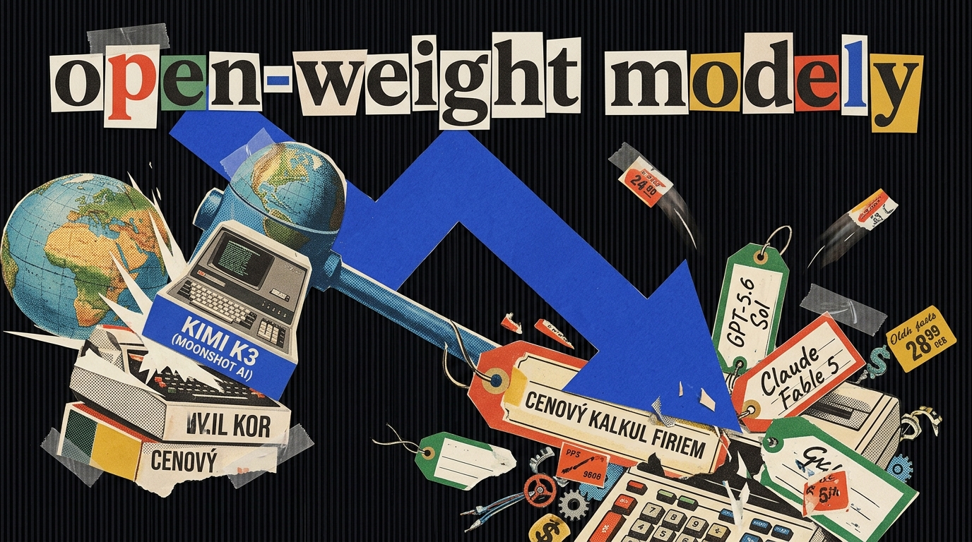 Open-weight modely: Kimi K3 láme cenový kalkul firiem