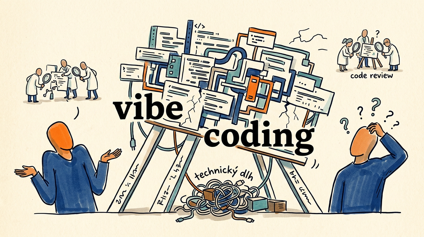 Vibe coding riziká: keď nikto nevie, čo AI napísala